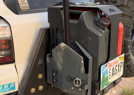 Jerry's Can Holder - Dual Universal Jerry Can Carrier - BaseCamp Provisions