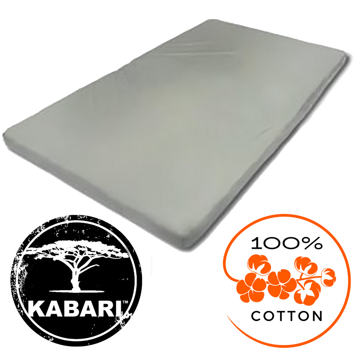 Kabari Sheet 100% Cotton - 51" W x 85" L - BaseCamp Provisions