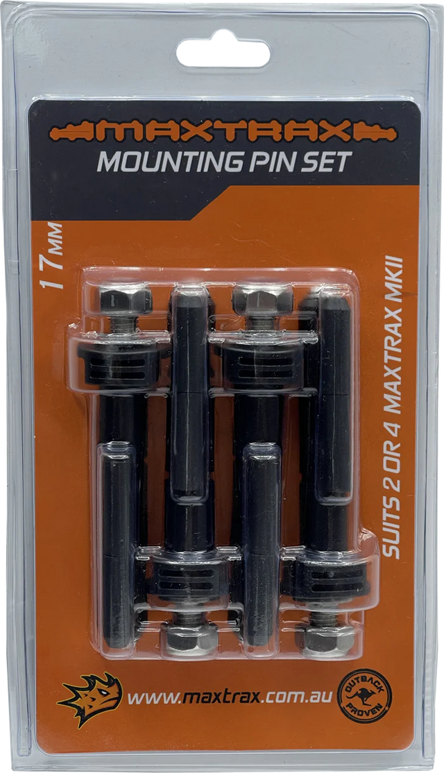 MAXTRAX MKII MOUNTING PINS 17MM - BaseCamp Provisions