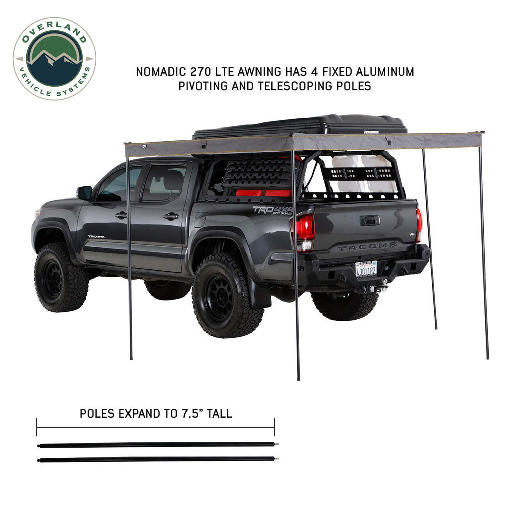 Nomadic 270LTE Driver Side 270 Degree Awning - BaseCamp Provisions