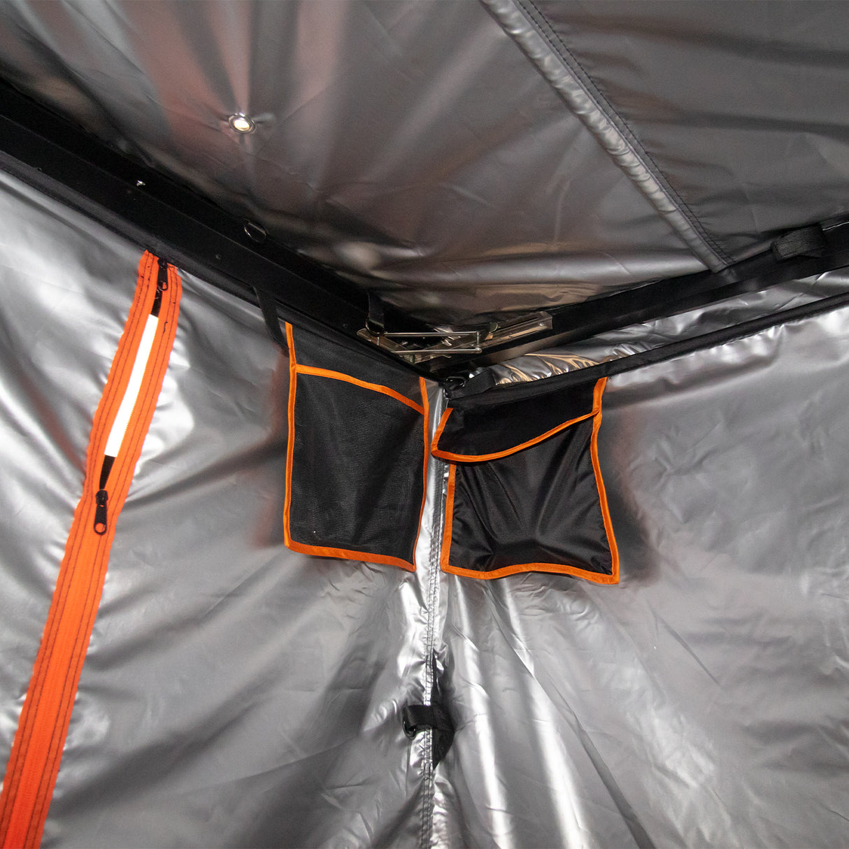 KESTREL VEHICLE SHOWER TENT IN FULL-PRIVACY BLACK - BaseCamp Provisions