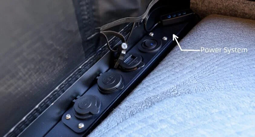 TRI-CLAM HARD SHELL ROOF TOP TENT - BaseCamp Provisions