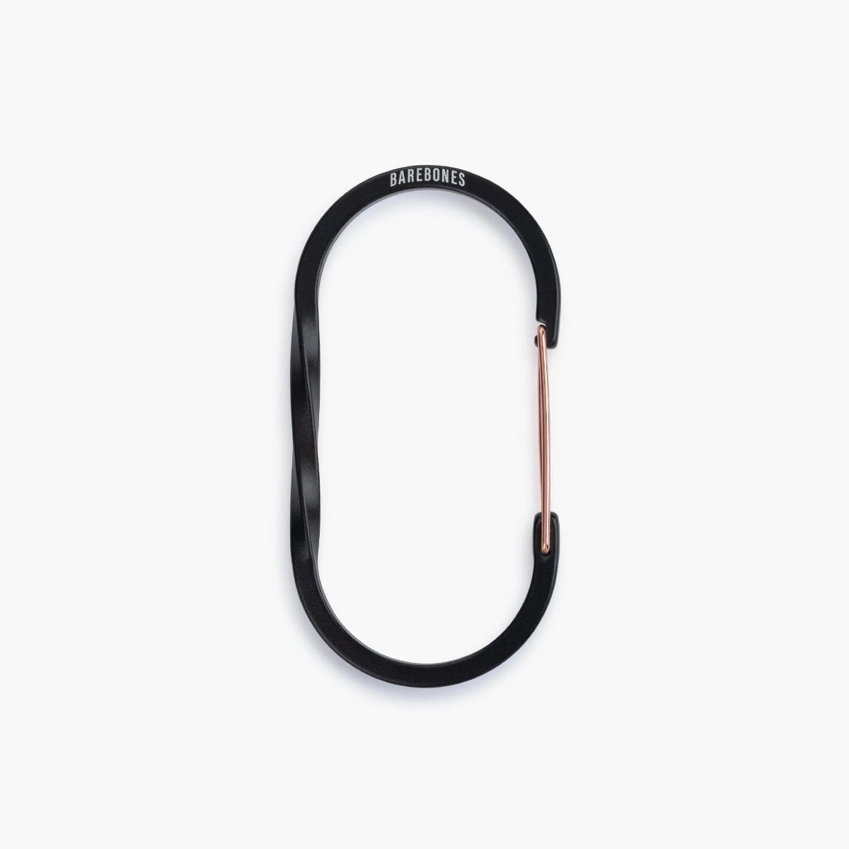 Wiregate Carabiner Large - Black - BaseCamp Provisions