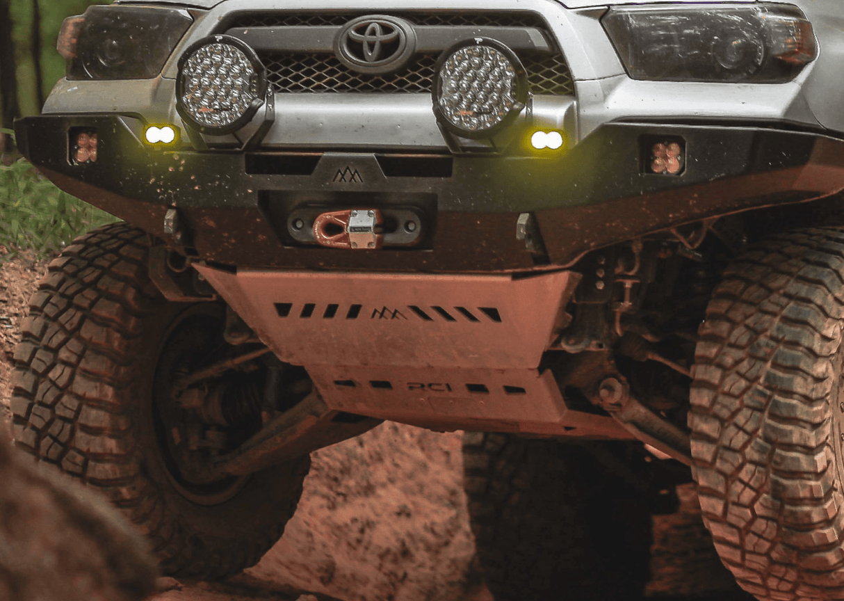 Toyota 4Runner (2010-2022) Aluminum Connector Skid Plate - Backwoods Adventure Mods