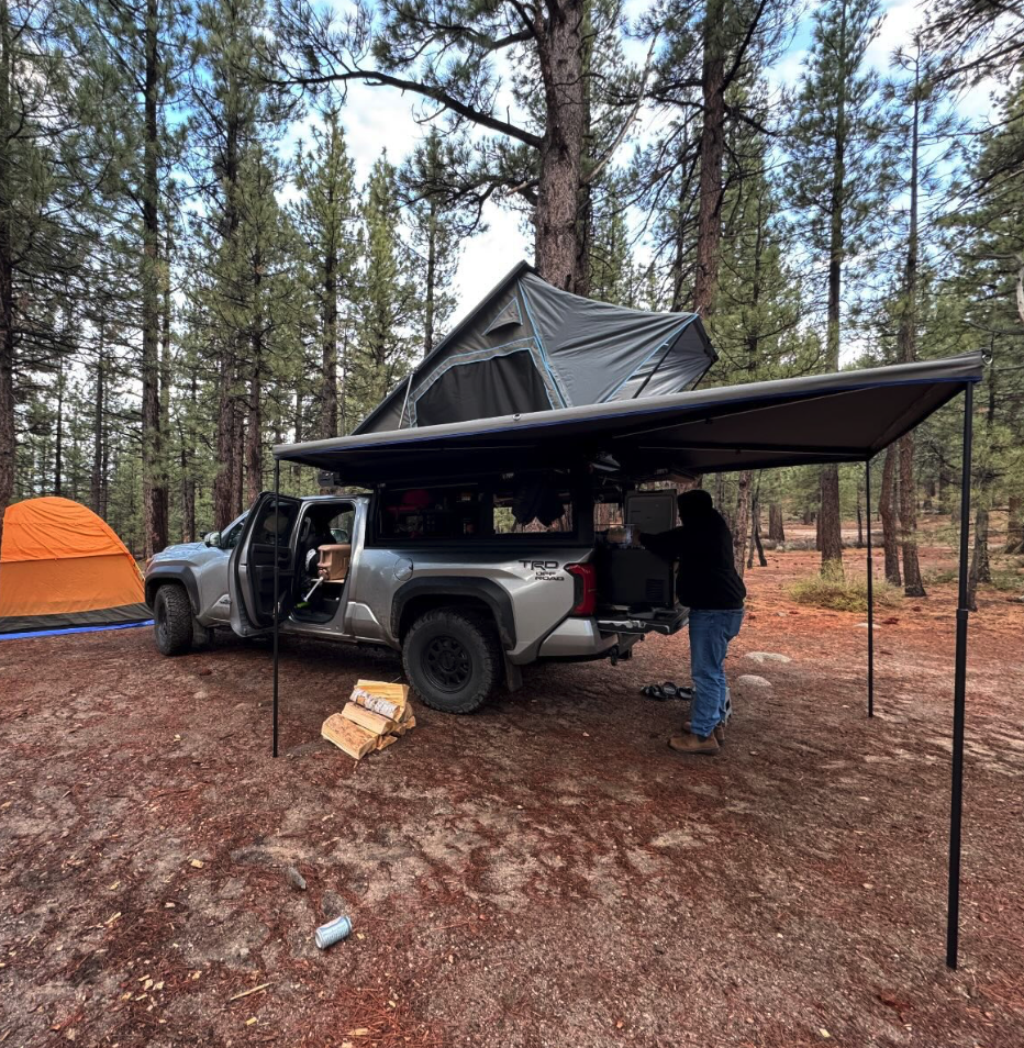 Free Standing 270-Degree Awning - BaseCamp Provisions