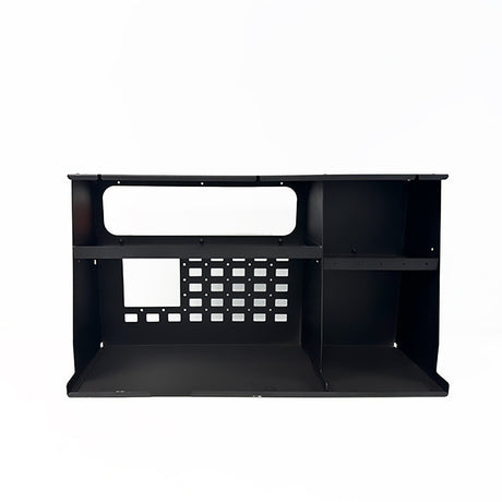 Folding Camp Table with Cutting Board & Side Molle Box - BaseCamp Provisions