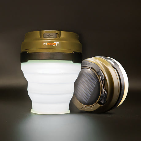 LED SOLAR TENT LIGHT - BaseCamp Provisions