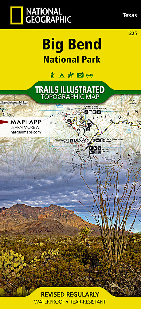 National Geographic Big Bend National Park Map - BaseCamp Provisions
