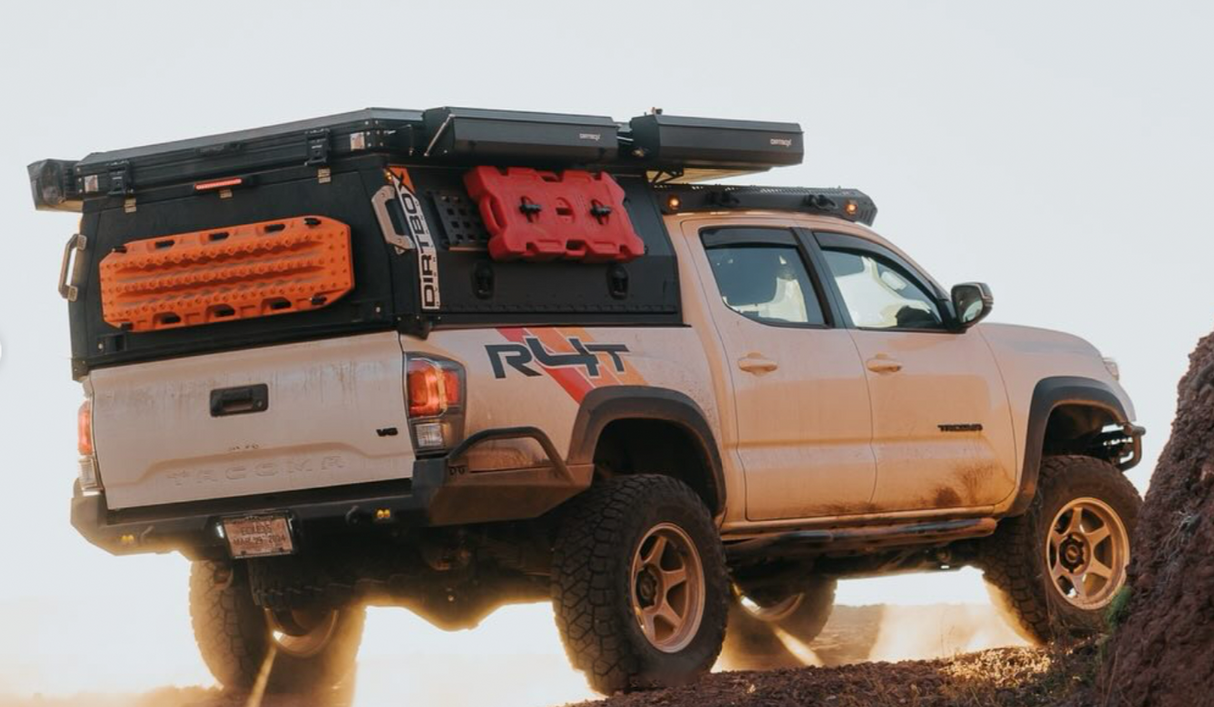 Dirtbox Canopy Camper – Modular Truck Camper Shell / Topper for Mid-Size & Full-Size Trucks (Tacoma, Tundra, F-150, Ram, Silverado) - BaseCamp Provisions