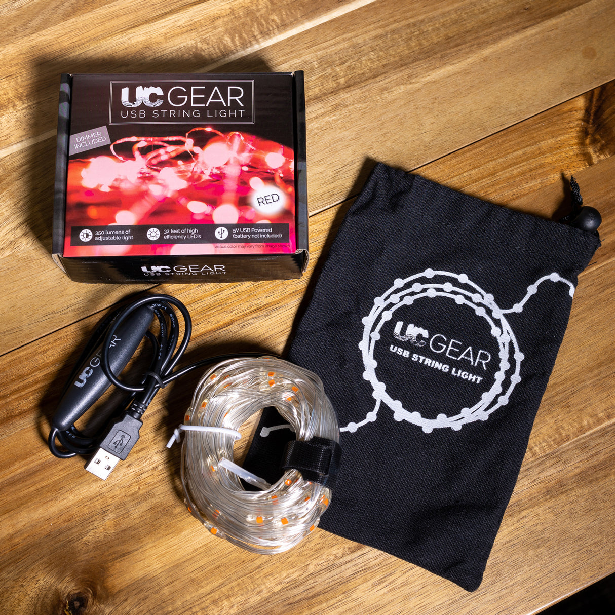 UC Gear LED String 32' - BaseCamp Provisions