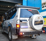 Dobinsons Rear Bumper With Swing Outs for Toyota Landcruiser Prado 90 (BW80-4142) - BaseCamp Provisions