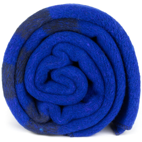 Royal Blue Classic Wool Blanket - BaseCamp Provisions
