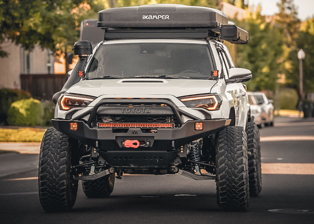 Toyota 4Runner 5th Gen (2014-2023) Hi-Lite Overland Front Bumper [PreRunner Bull Bar] - BaseCamp Provisions