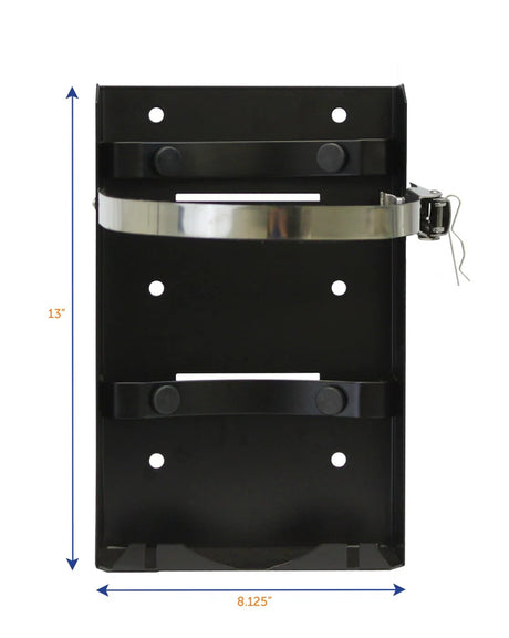 Flame King T-Rack 10lb Propane Tank Mount - BaseCamp Provisions