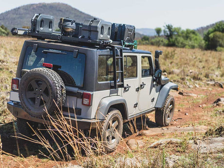 JEEP WRANGLER JK SIDE MOUNT LADDER - BaseCamp Provisions