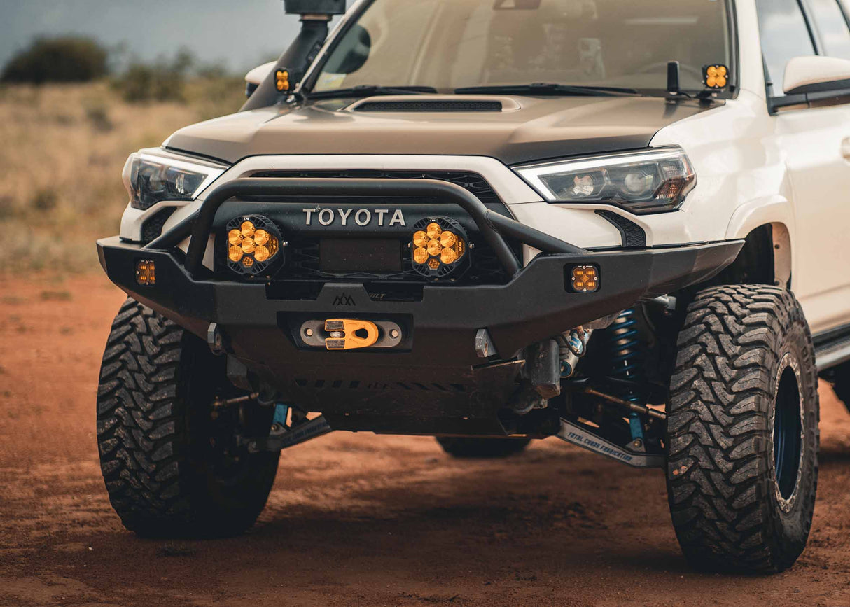 Toyota 4Runner 5th Gen (2014-2023) Hi-Lite Overland Front Bumper [PreRunner Bull Bar] - BaseCamp Provisions