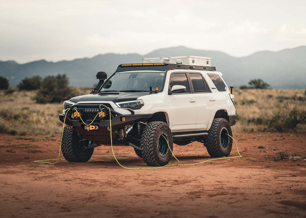 Toyota 4Runner 5th Gen (2014-2023) Hi-Lite Overland Front Bumper [PreRunner Bull Bar] - BaseCamp Provisions