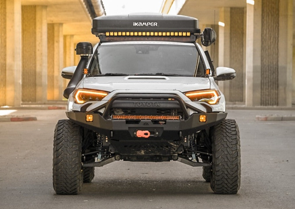 Toyota 4Runner 5th Gen (2014-2023) Hi-Lite Overland Front Bumper [PreRunner Bull Bar] - BaseCamp Provisions