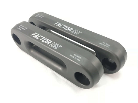 XTV Hawse Fairlead 6 Inch Powersports UTV/ATV Gun Metal Gray Factor 55 - BaseCamp Provisions