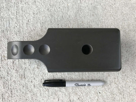 HitchLink 3.0 Reciever Shackle Mount 3 Inch Receivers Anodized Gray Factor 55 - BaseCamp Provisions