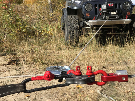 Extreme Duty Soft Shackle 3/8 x 10 Inch Factor 55 - BaseCamp Provisions