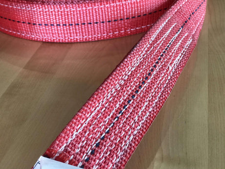 30 Foot Tow Strap Standard Duty 30 Foot x 2 Inch Red Factor 55 - BaseCamp Provisions