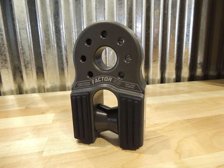 FlatLink XXL Winch Shackle Mount Assembly Anodized Gray Factor 55 - BaseCamp Provisions