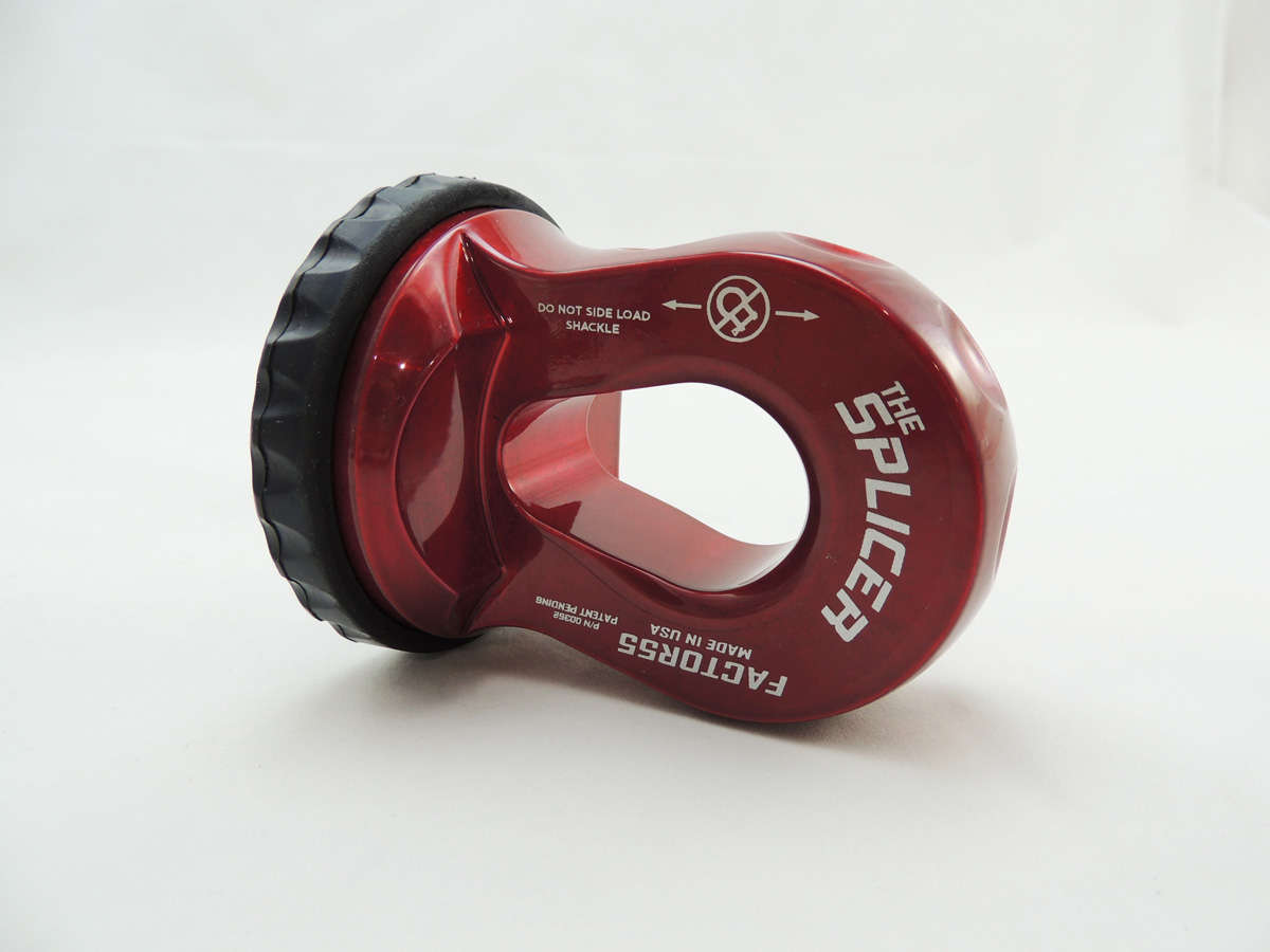 Factor 55 Splicer Shackle Mount - Red 00352-01
