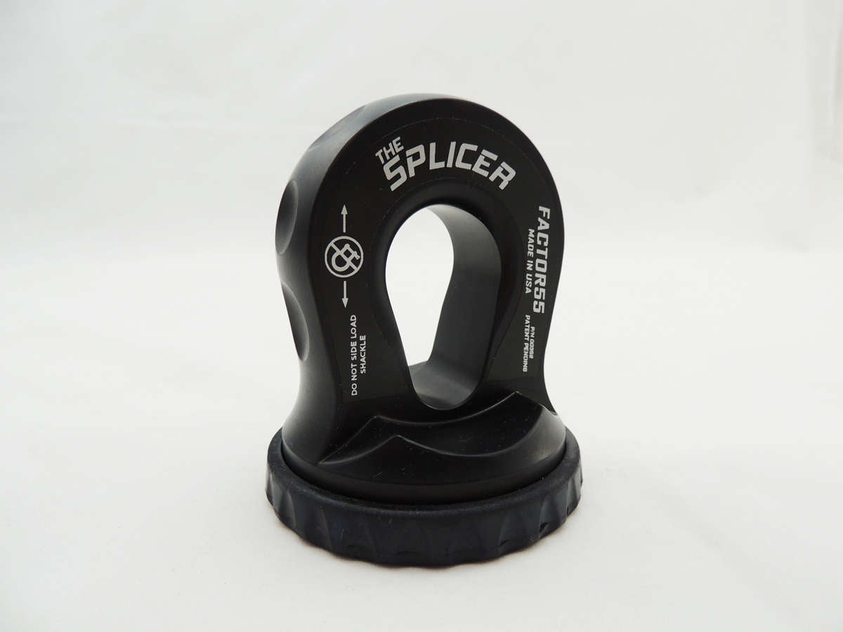 Splicer 3/8-1/2 Inch Synthetic Rope Splice On Shackle Mount Factor 55 - BaseCamp Provisions