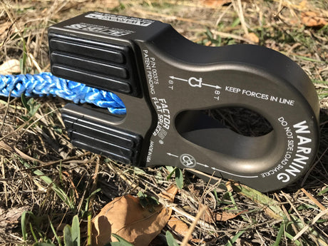 Winch Line Shackle Mount Splice On Foldable Factor 55 - BaseCamp Provisions
