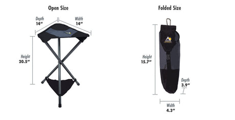 PackSeat™ Black - BaseCamp Provisions
