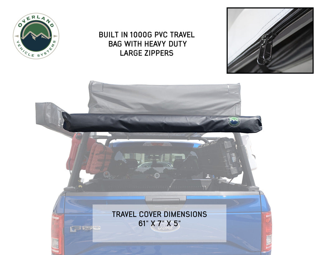Nomadic Awning 4.5' With Black Cover - BaseCamp Provisions