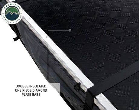 Overland Vehicle Systems 18149936 OVS Nomadic 4 Extended Roof Top Tent in Dark Gray - BaseCamp Provisions