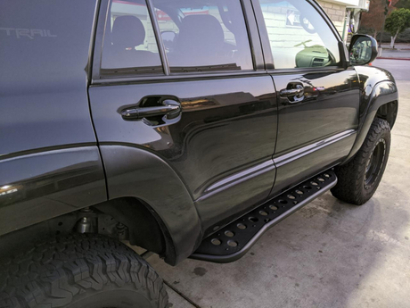 2003-2009 TOYOTA 4RUNNER STEP EDITION BOLT ON ROCK SLIDERS - BaseCamp Provisions