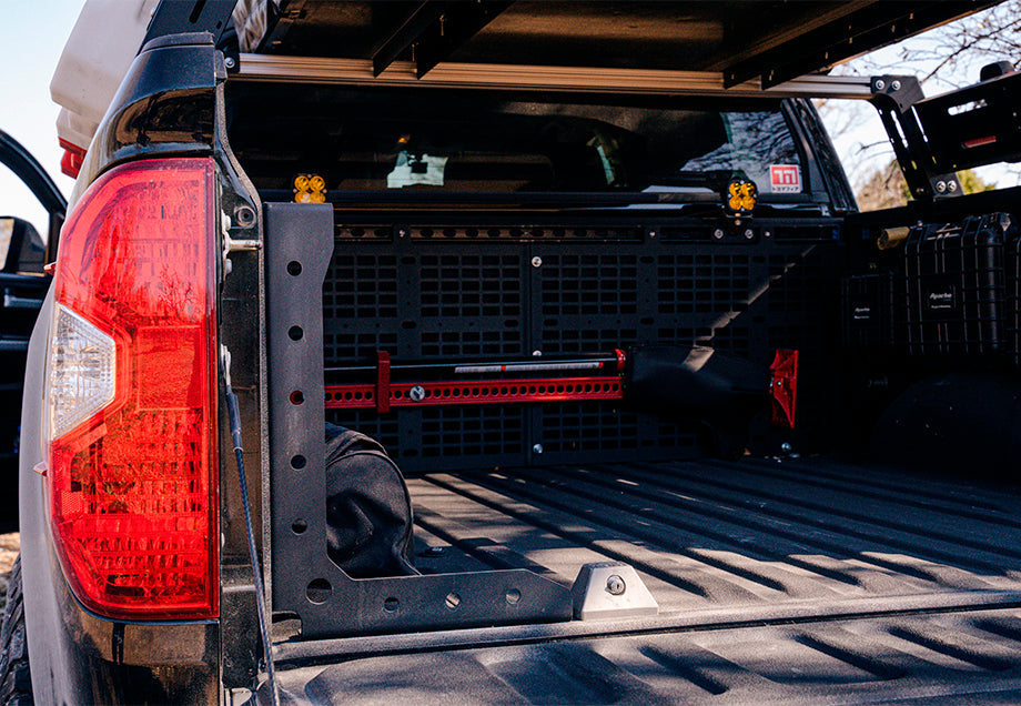 2014-2021 Toyota Tundra Bed Channel Supports - BaseCamp Provisions