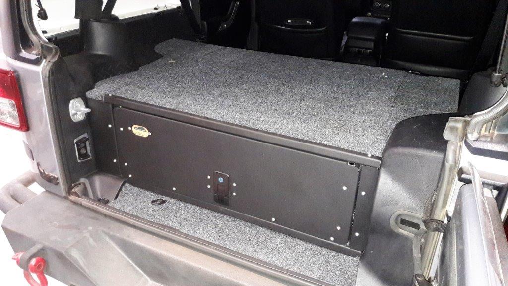 Jeep Wrangler JKU 4-Door (2007-2018) Drawer Kit - By Big Country 4x4 - BaseCamp Provisions