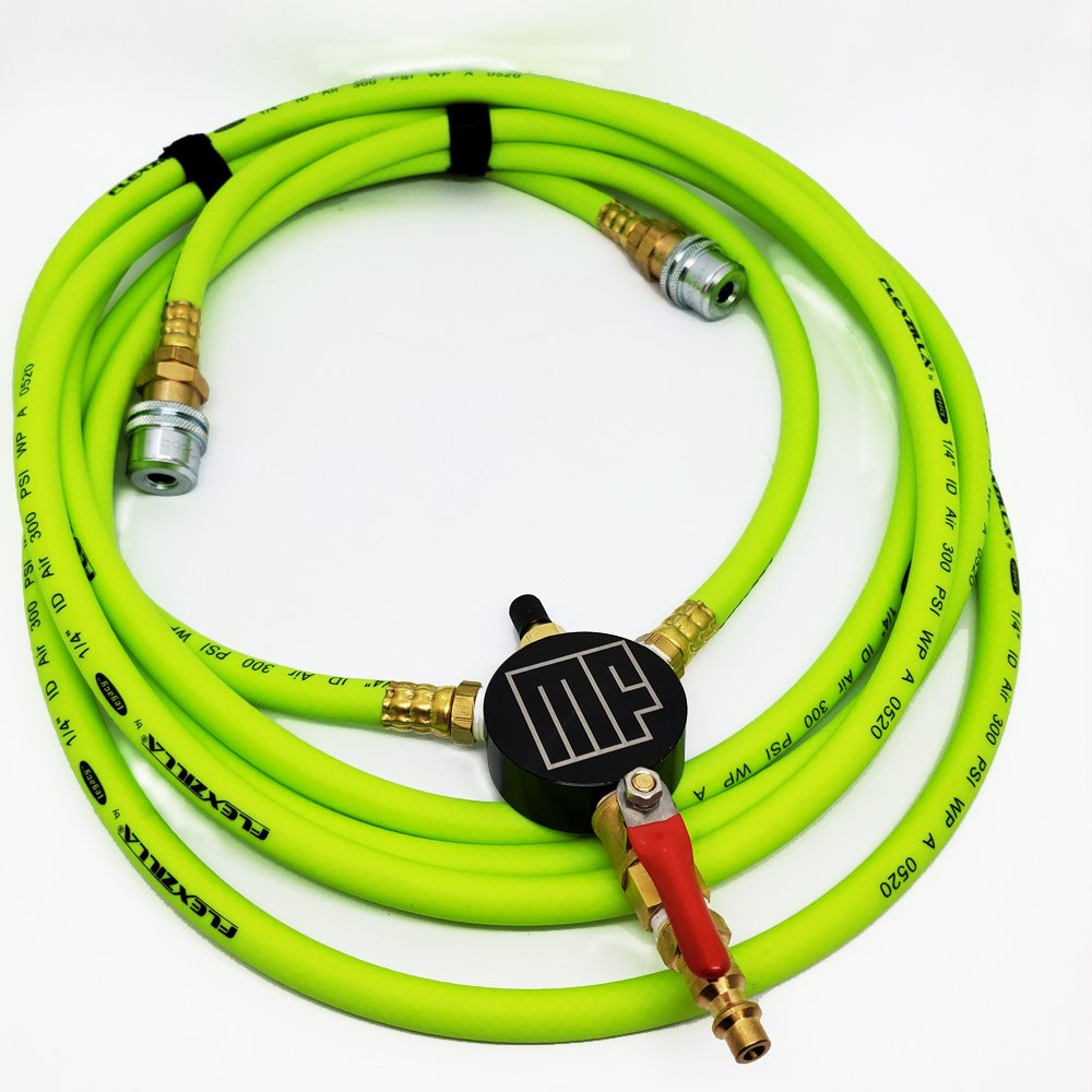 MORRFlate Duo + (2Tire, 24ft Each Hose) W/ BUILT IN GUAGE - BaseCamp Provisions