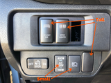 Toyota OEM Style "DITCH LIGHTS" Switch - Cali Raised LED