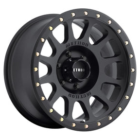 Method MR305 NV 17x8.5 0mm Offset 6x135 94mm CB Matte - BaseCamp Provisions