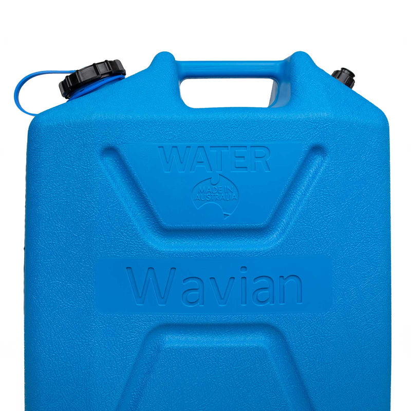 5.8 GALLON BPA FREE FOOD-GRADE WATER CAN (22 LITERS) BLUE - BaseCamp Provisions