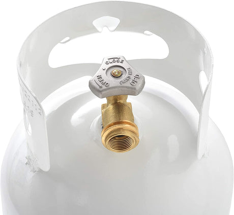 Flame King  11 Pound Steel Propane Tank Cylinder - BaseCamp Provisions