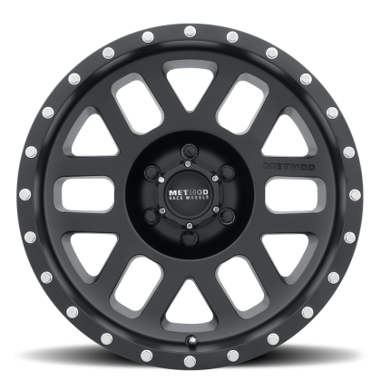 Method MR306 Mesh 17x8.5 0mm Offset 6x5.5 108mm CB Matte Black Wheel PRODUCT OVERVIEW - BaseCamp Provisions