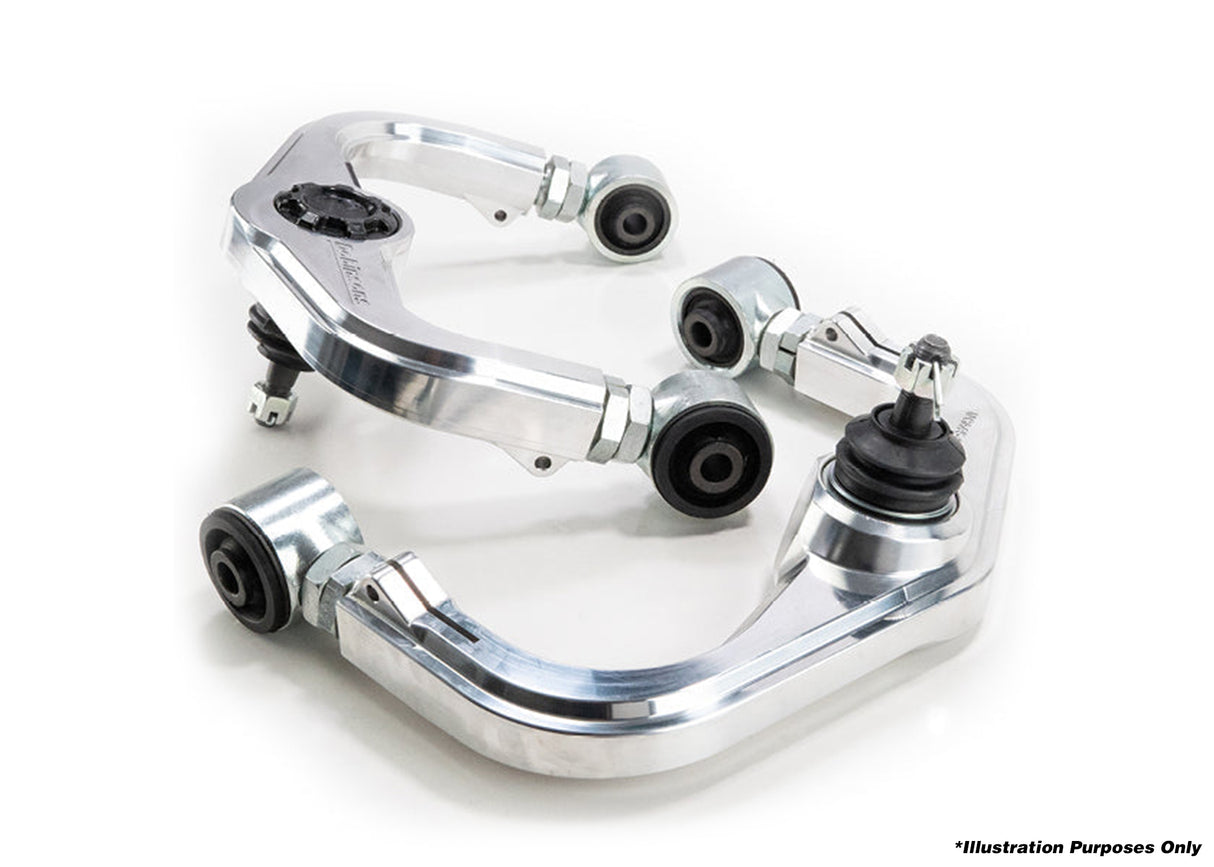 DOBINSONS UCA PAIR BILLET ALUMINUM SERIES FOR NISSAN NAVARA / FRONTIER D23, D40, D41 (WITH BALLJOINTS PRESSED) - UCA45-205K - BaseCamp Provisions