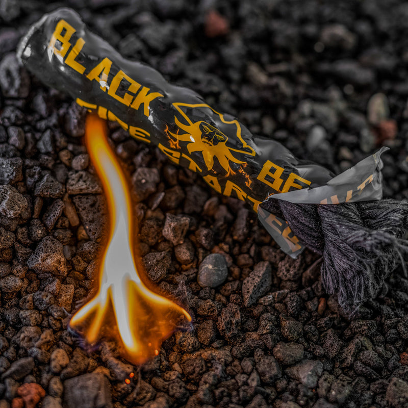 WEATHER-PROOF FIRE STARTER | BLACK BEARD - BaseCamp Provisions
