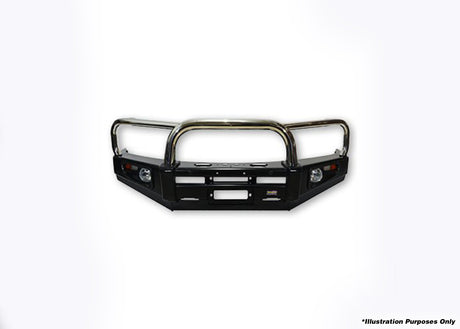 DOBINSONS BULL BAR SS LOOP DELUXE FOR TOYOTA LAND CRUISER 80 SERIES & LEXUS LX450 - BU59-3668 - BaseCamp Provisions