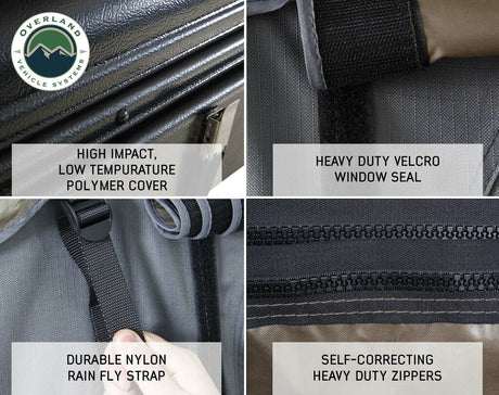18189901 Bushveld II Hard Shell Roof Top Tent - BaseCamp Provisions