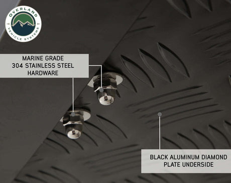 Overland Vehicle Systems 18089901 Bushveld Hard Shell Roof Top Tent - BaseCamp Provisions