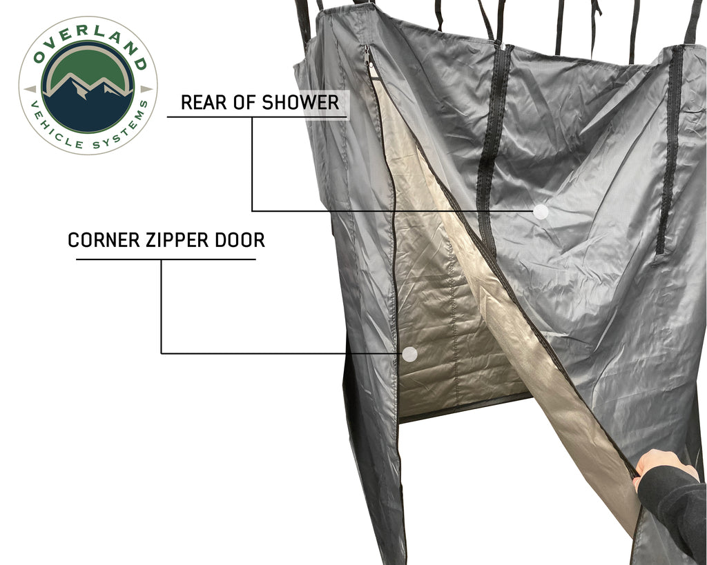 Car Side Shower Room - BaseCamp Provisions