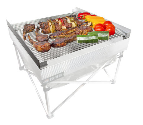 QUAD-FOLD GRILL GRATE - BaseCamp Provisions