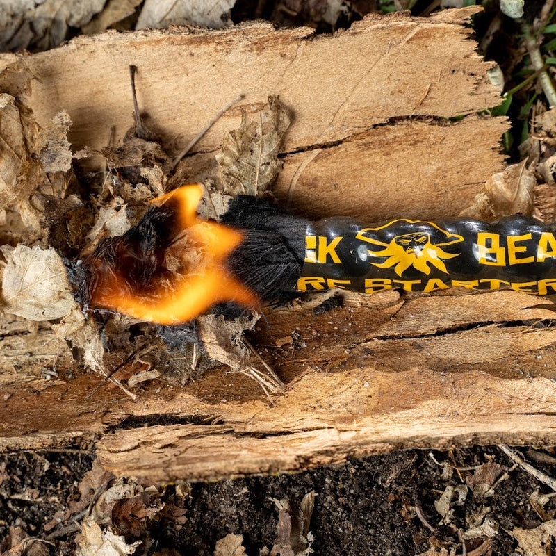 WEATHER-PROOF FIRE STARTER | BLACK BEARD - BaseCamp Provisions